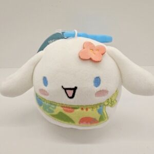 Squishmallows‎ Cinnamoroll Plush Clip Sanrio Flower Apron NEW w/ Tags